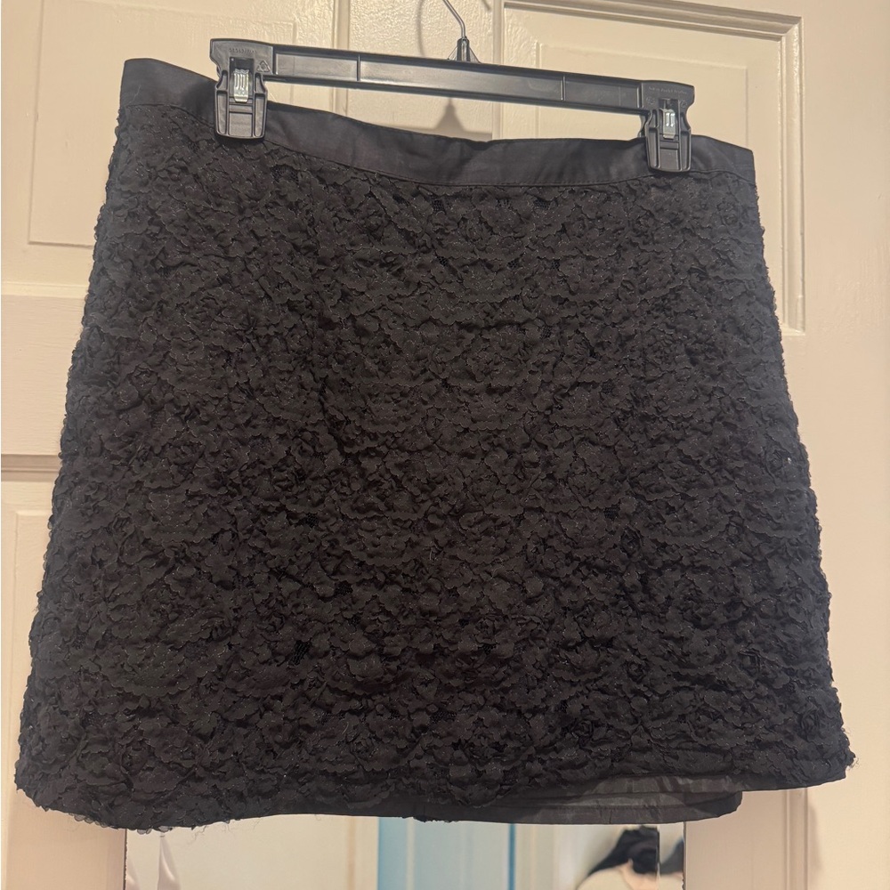 Elegant Black Mini Skirt